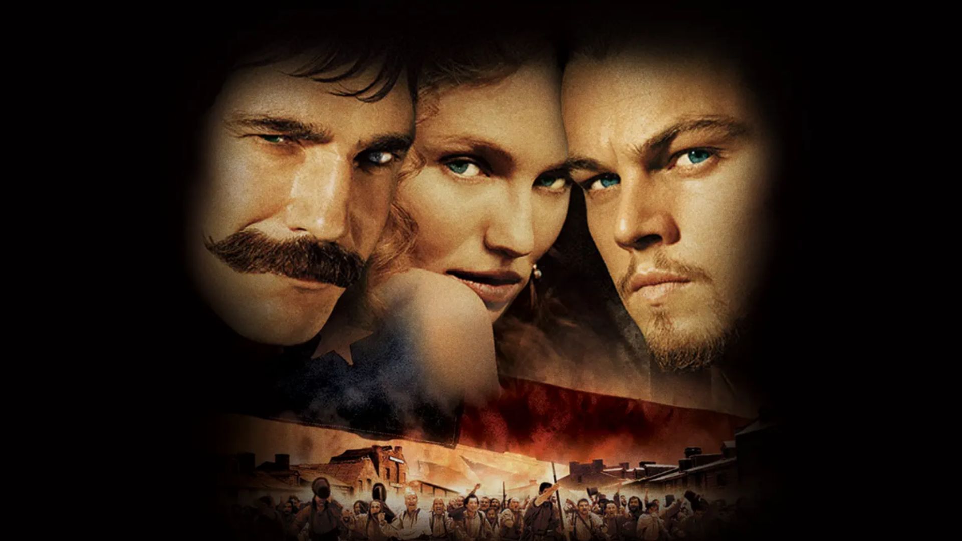 Day-Lewis plays the role of  William &quot;Bill the Butcher&quot; Cutting  in Gangs of New York (Image via Apple TV+)