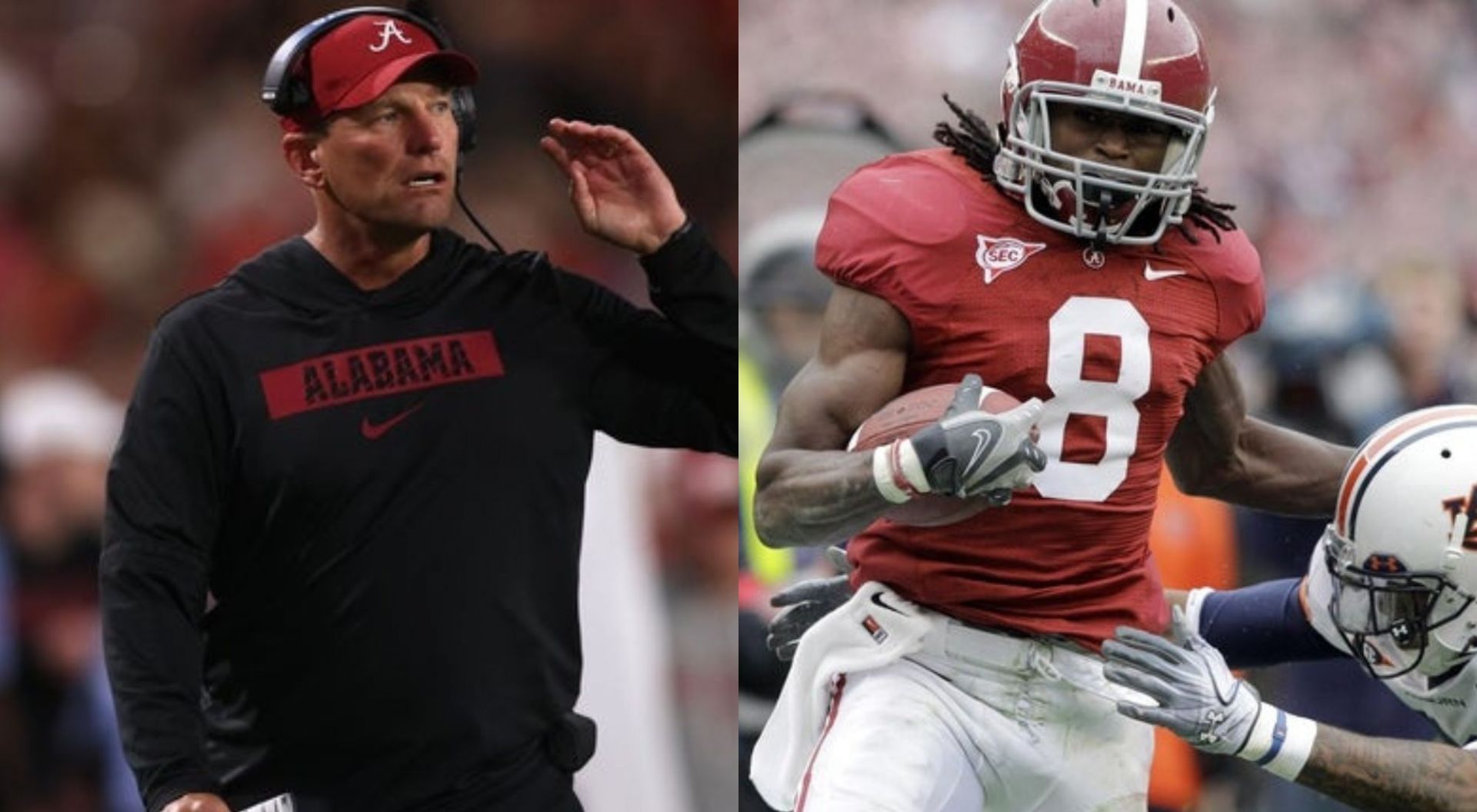 Kalen DeBoer and Julio Jones (Credit-Getty) 