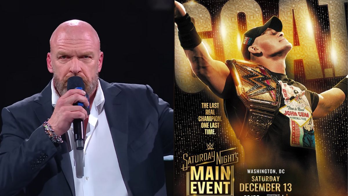 John Cena will have his final match on December 13. [Images via WWE YouTube &amp; Triple H