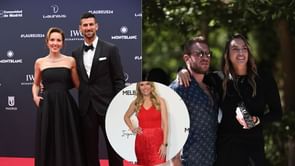 Caroline Wozniacki reacts to Aryna Sabalenka and boyfriend Georgios' "dream double date" with Novak Djokovic & his wife Jelena in Greece