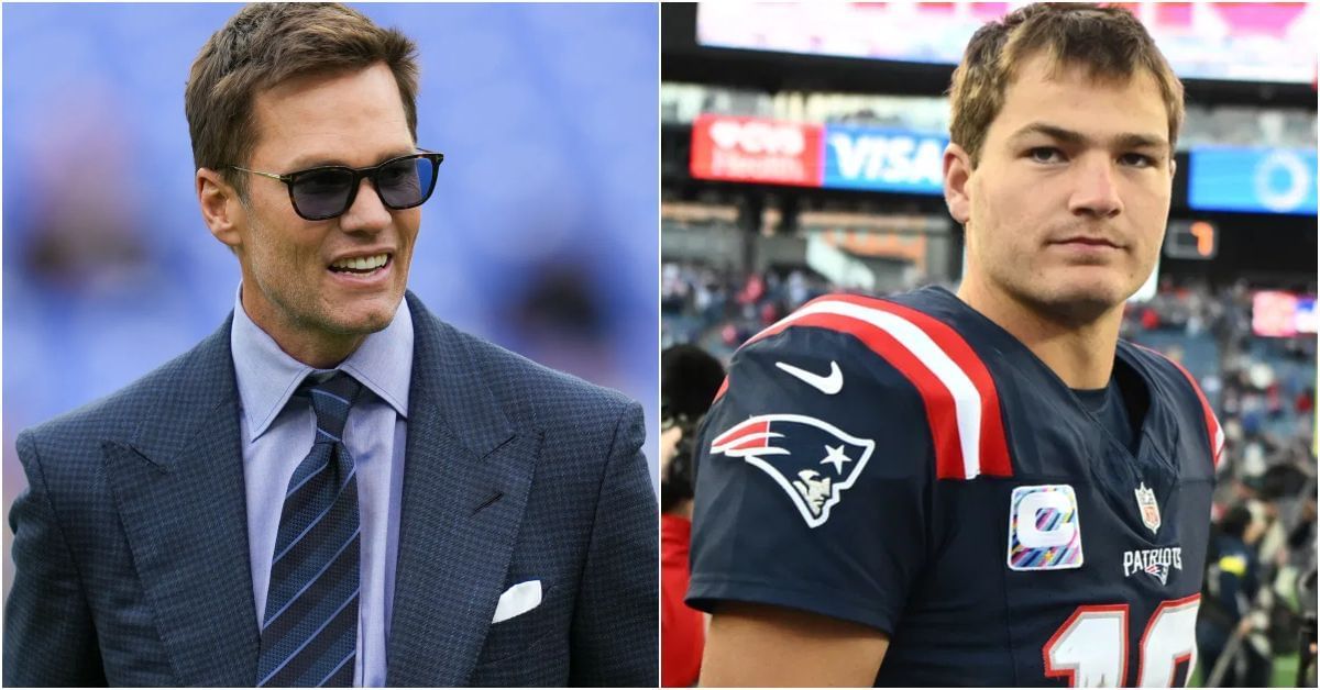 Drake Maye makes feelings known on pressure of stepping into Tom Brady&rsquo;s shadow in New England