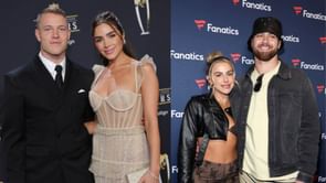 Jake Ferguson’s fiancée Haley Cavinder drops 2-word comment as Christian McCaffrey’s wife Olivia Culpo shares her NFL-inspired collab clothing brand