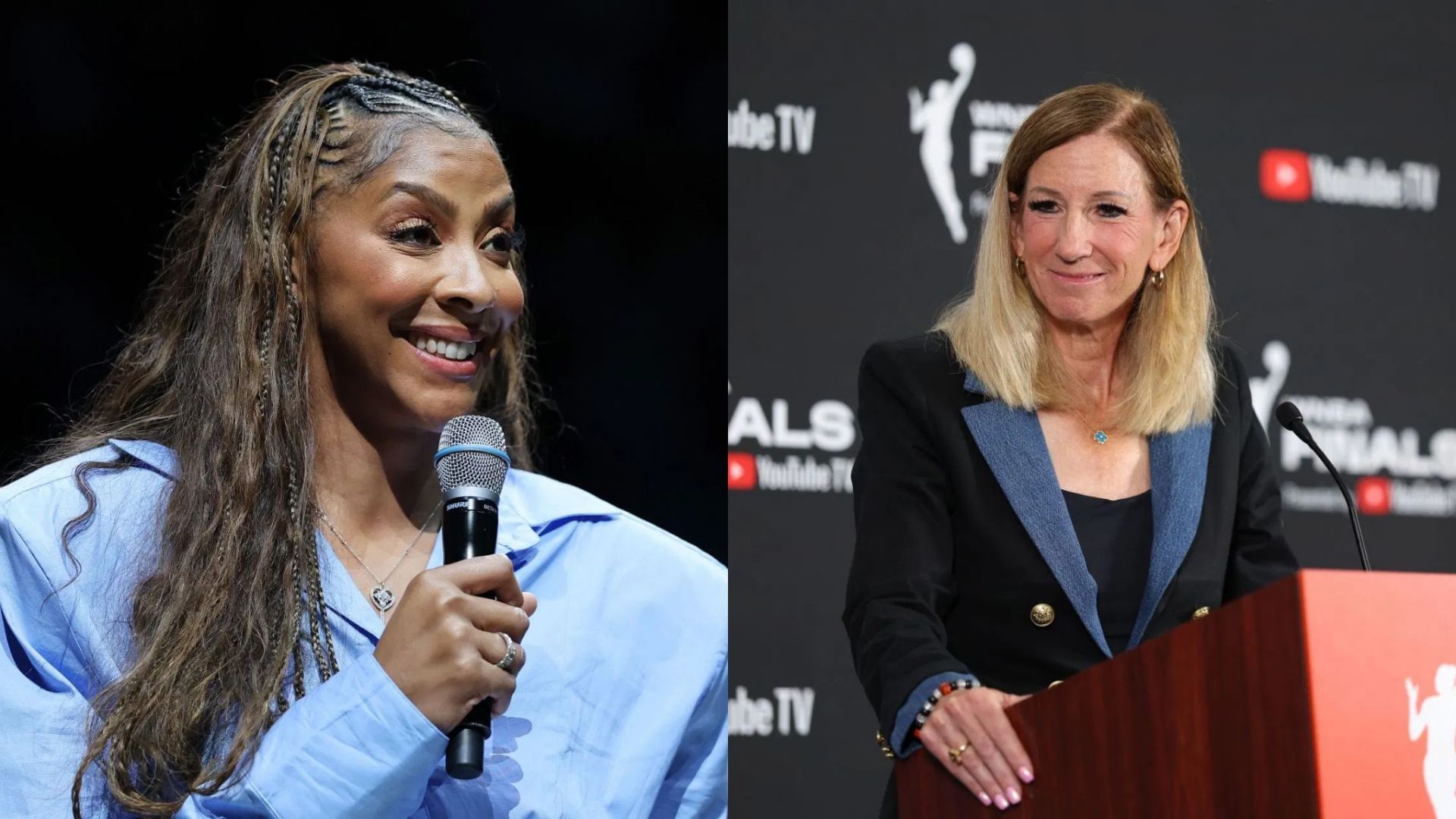 Candace Parker voices strong disapproval of Cathy Engelbert&rsquo;s player relations approach  (Images via Getty)