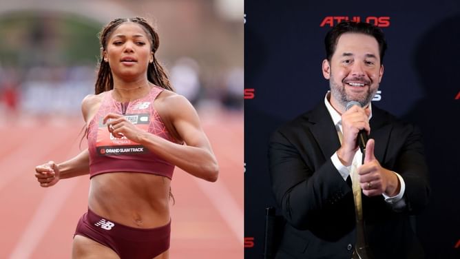 "You might not make money when you go to compete"- Gabby Thomas reveals how Alexis Ohanian is changing track and field with new league