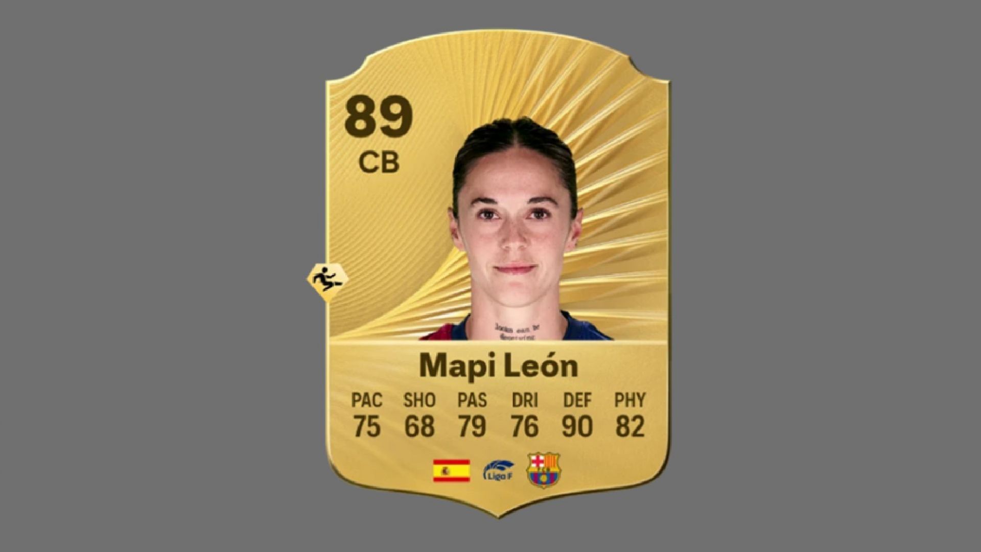 Mapi Leon card in EA FC 26 (Image via EA Sports)