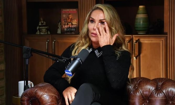 Natalya tears up as she reflects on complex relationship with late father