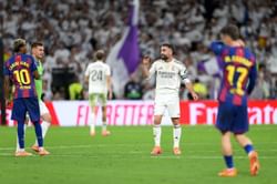 “Lamine never said Real Madrid cheats” - Barcelona star Frenkie De Jong pins blame on Dani Carvajal as he talks about post-match incident