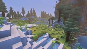 Minecraft player discovers beautiful lush cave biome above ground