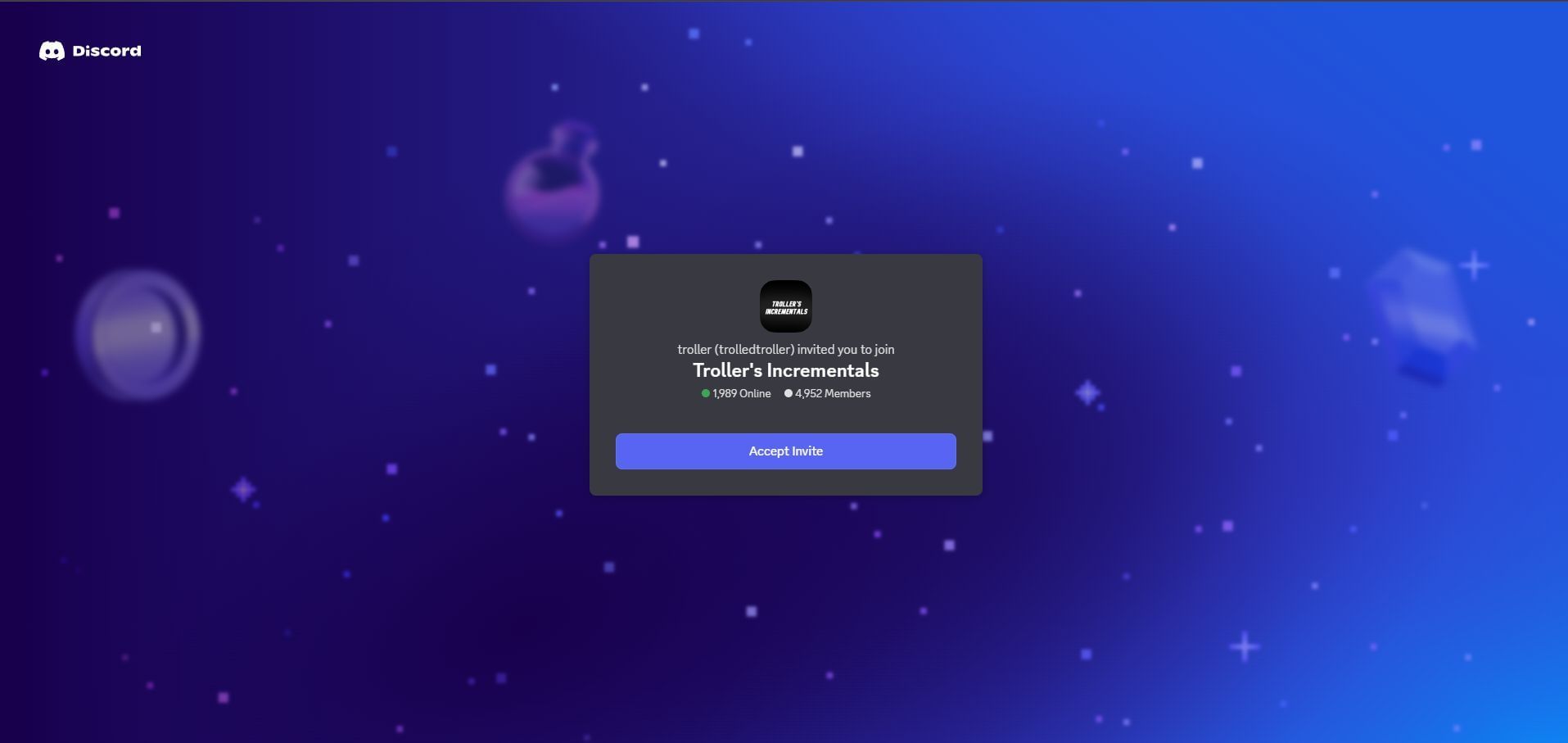 Odkaz na Discord (obrázok cez Discord)