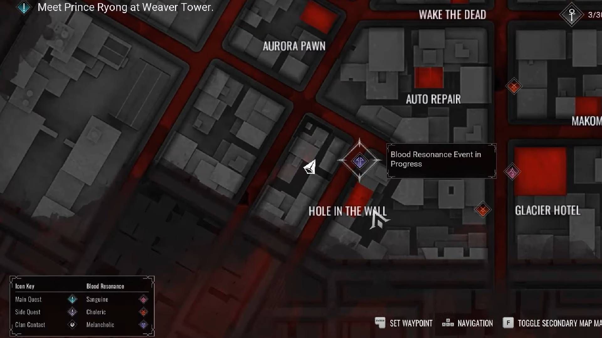 Look towards the northeast of Hole in the Wall (Image via Paradox || YouTube@Game Guides Channel)