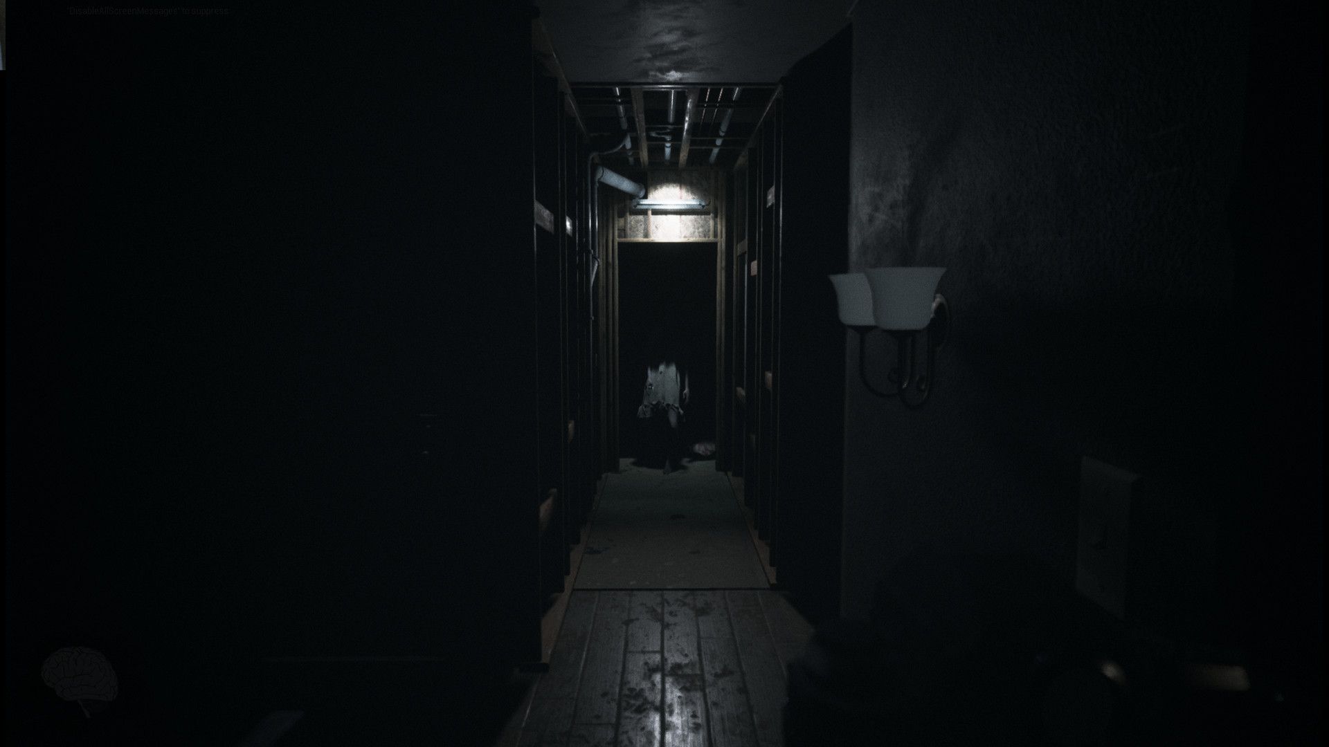 A dark passage in Visage (Image via SadSquare Studio)