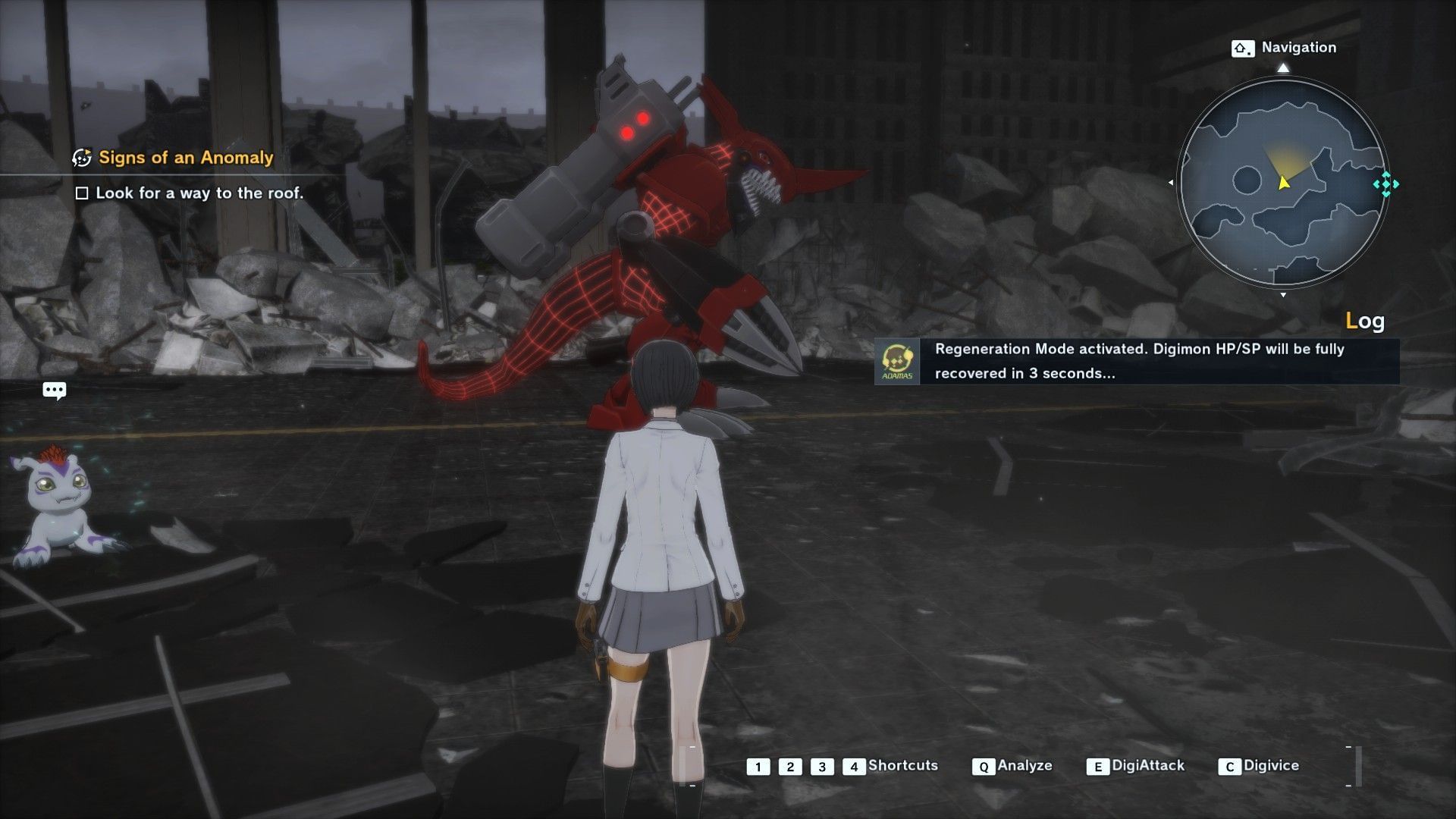 The Chaosdramon (Image via Sportskeeda, Bandai Namco)