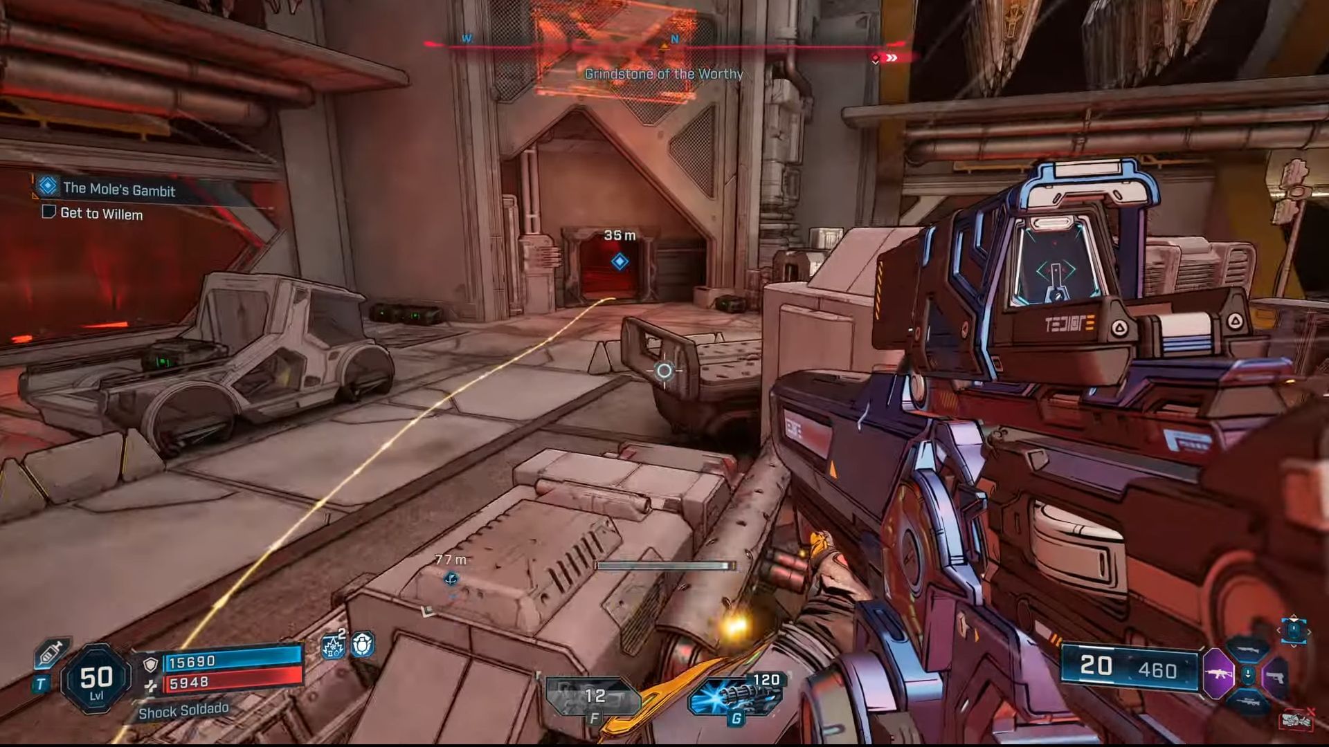 Enter through the small door to get to Willem (Image via Youtube/@WoWQuest)