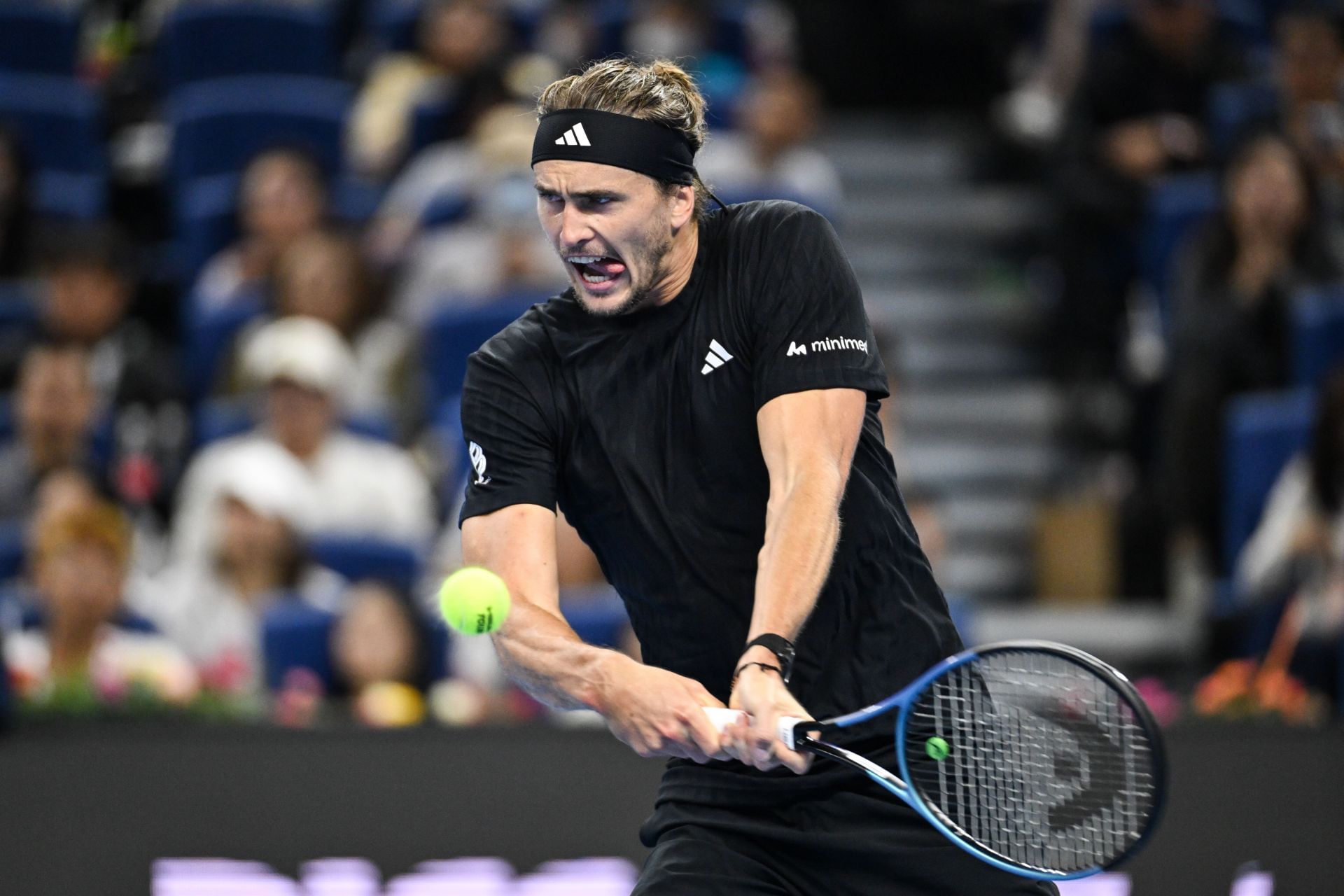 Alexander Zverev at the 2025 China Open - Source: Getty