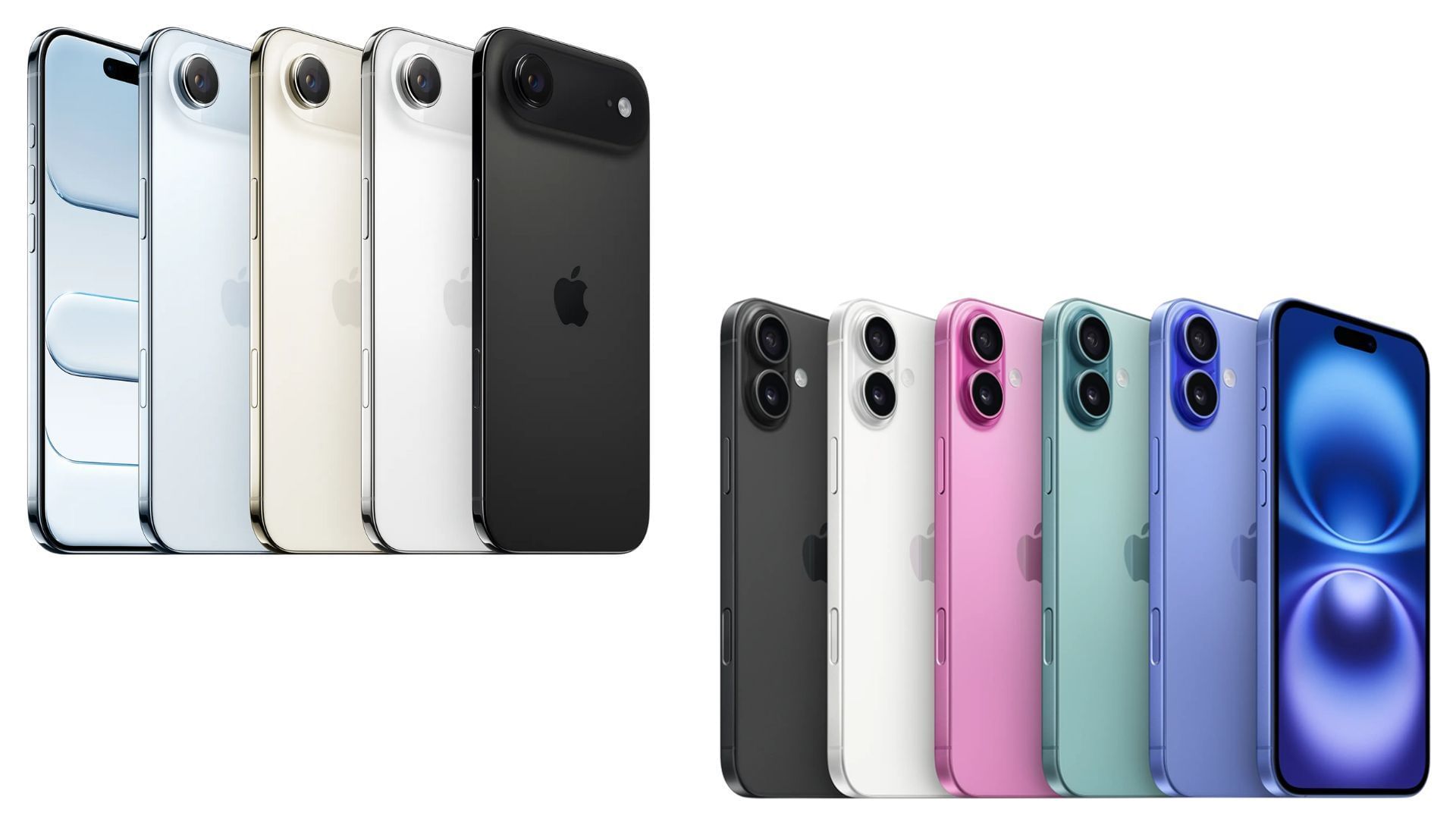 iPhone Air and iPhone 16 Plus (Image via Apple)