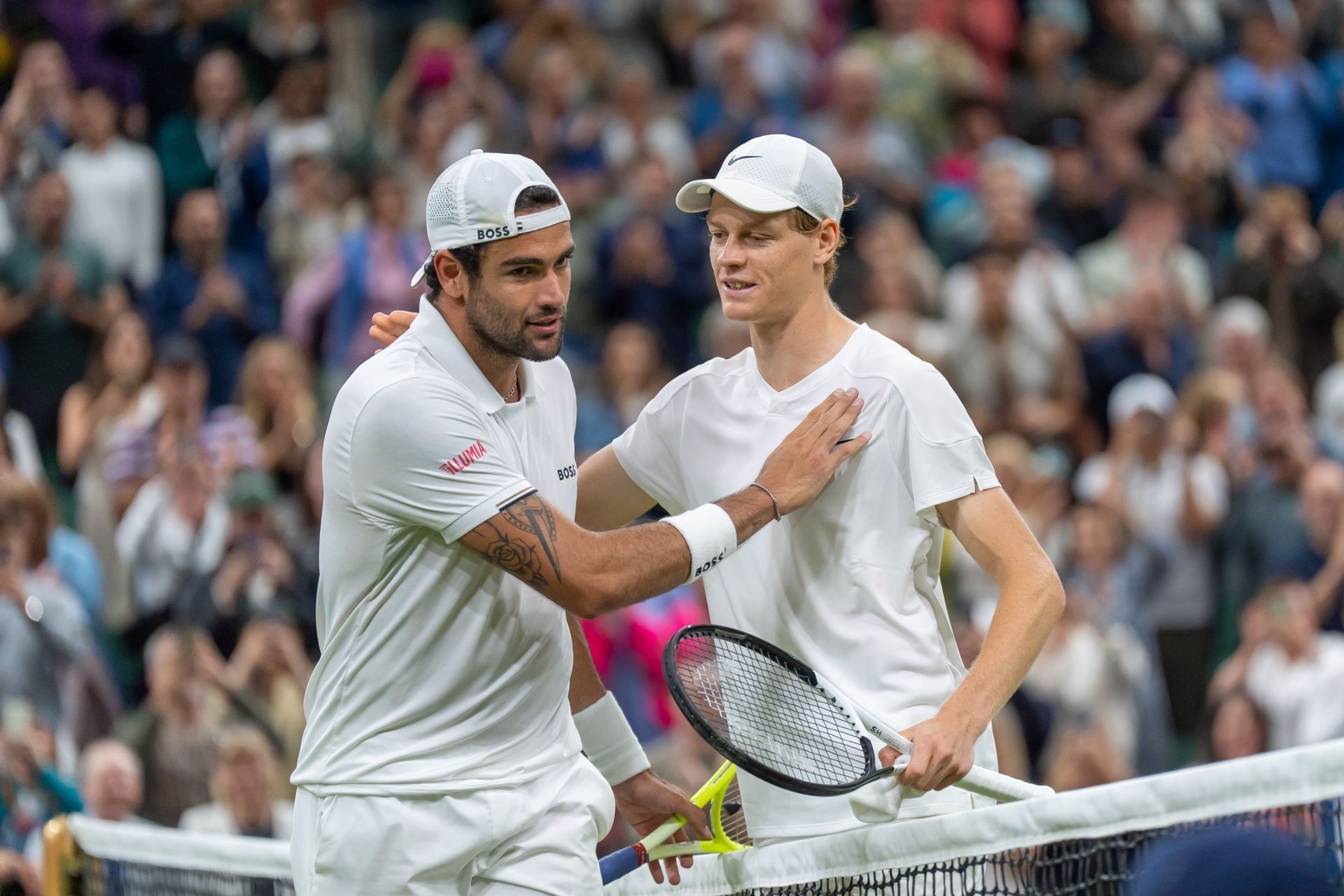 "You're lucky you don't stink" - Matteo Berrettini teases Jannik Sinner after he reveals surprising secret about his 'messy' hair