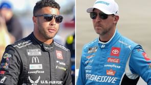 Bubba Wallace reveals “heart-to-heart” conversation with Denny Hamlin helped ease tensions after Kansas tangle