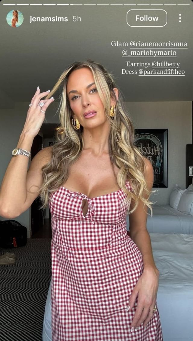 Jena Sims ( via Jena Sims' Instagram story)