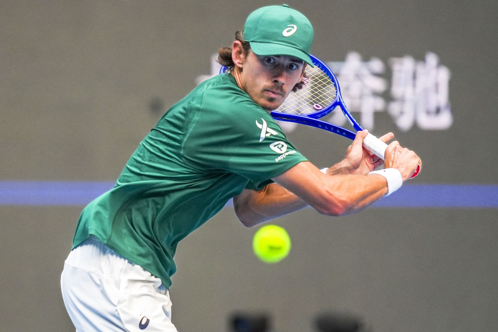 De Minaur in action (Getty)