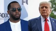 From L to R: Sean Diddy Combs and Trump