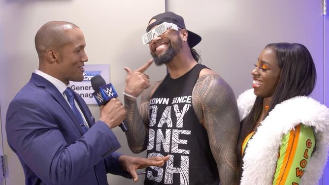 Jimmy Uso and Naomi received a heartwarming message from female WWE Superstar