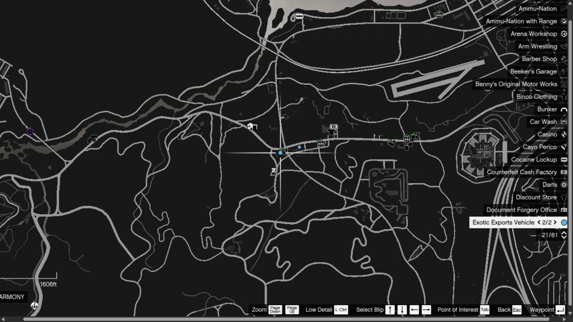 Cerberus Surprise in Harmony (Image via Rockstar Games // GTA Wiki)