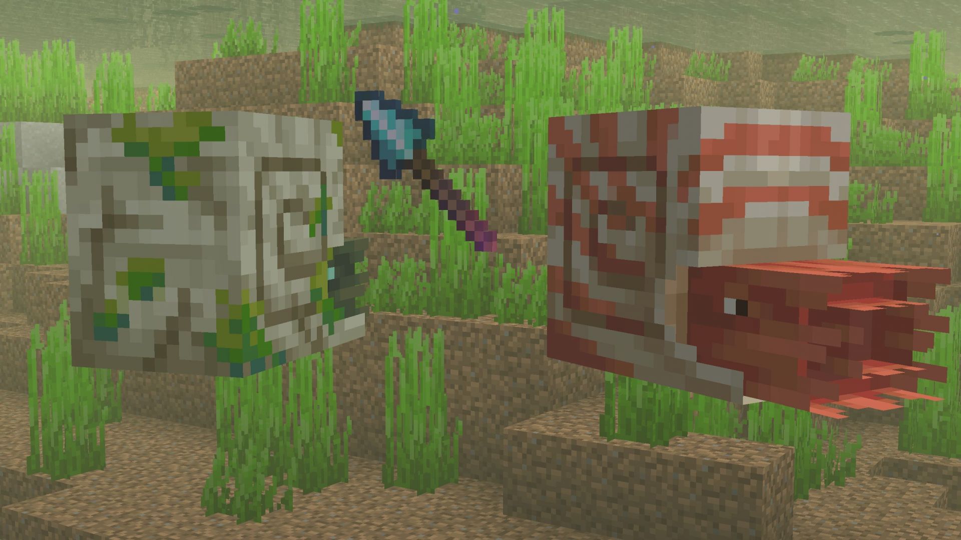 Minecraft 25w41a releases various Mounts of Mayhem game drop features (Image via Sportskeeda Gaming || Mojang Studios)