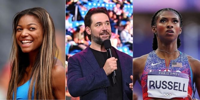 “EXCITED!”- Gabby Thomas, Masai Russell, Nikki Hiltz & others show anticipation for Serena Williams’ husband Alexis Ohanian’s Athlos