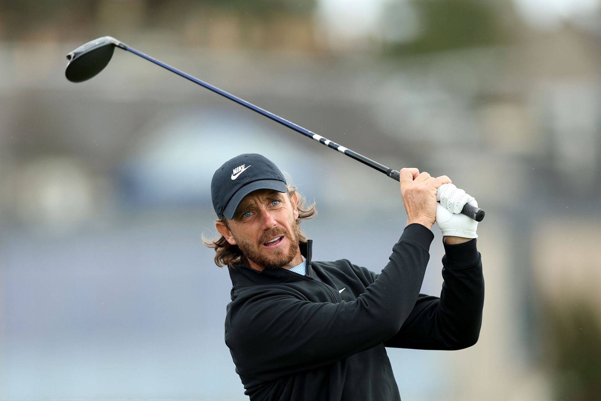 Tommy Fleetwood during practice for the Alfred Dunhill Links Championship 2025 - Source: Getty