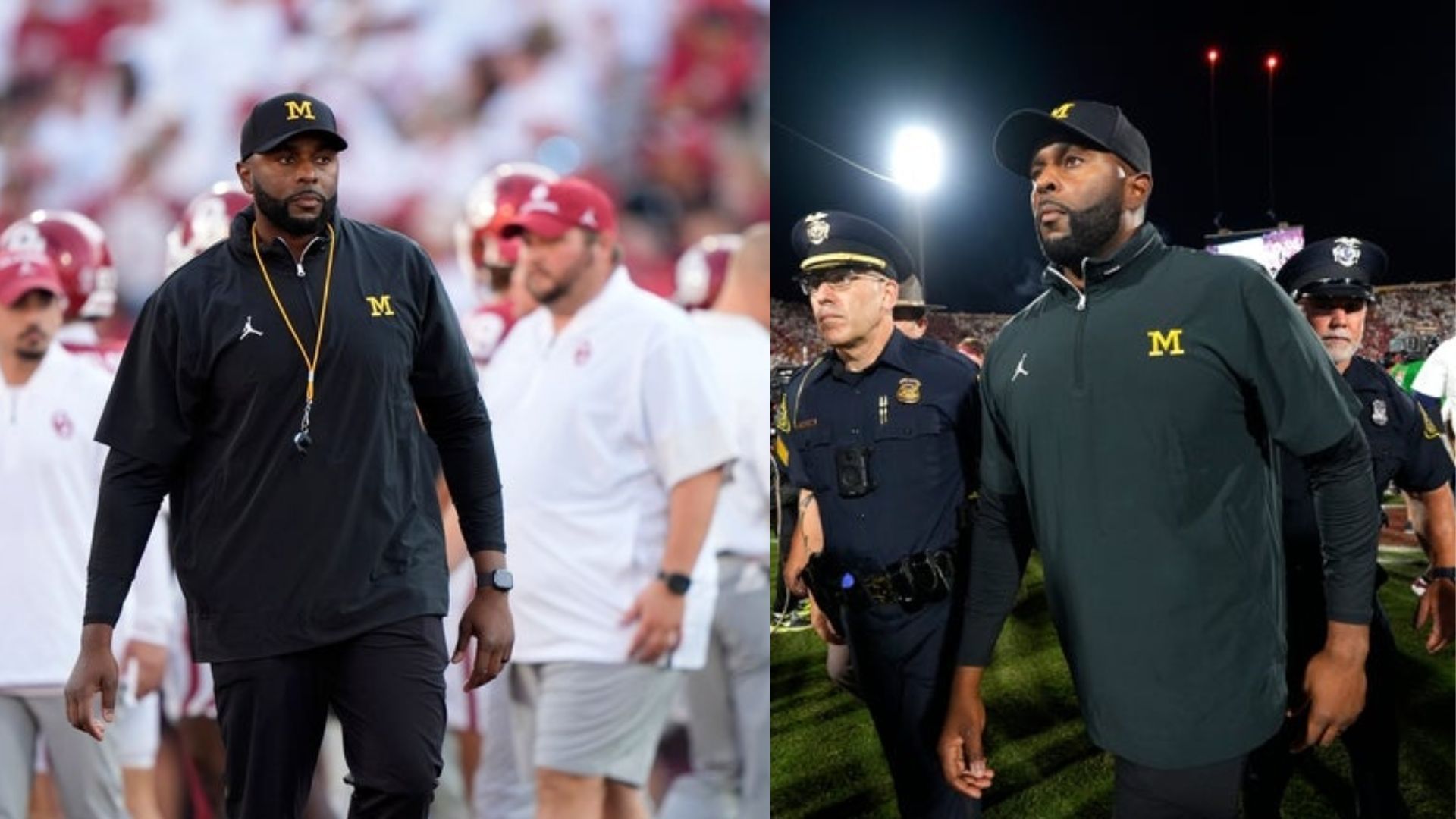 Michigan coach Sherrone Moore (Image Source: IMAGN)