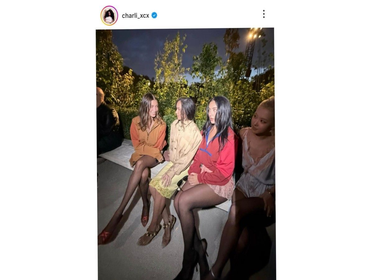 Photo posted by Charli XCX (Image via Instagram/@charli_xcx)