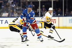 New Rangers captain J.T. Miller makes feelings known after suffering shutout loss in season opener vs. Penguins