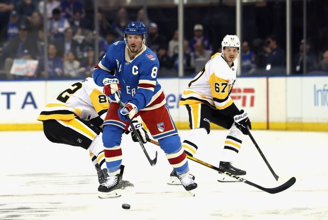 New Rangers captain J.T. Miller makes feelings known after suffering shutout loss in season opener vs. Penguins