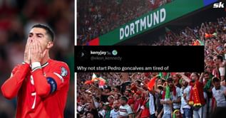 "What is Martinez's obsession with him" - Fans furious with Cristiano Ronaldo teammate's inclusion in XI for Portugal vs Hungary clash