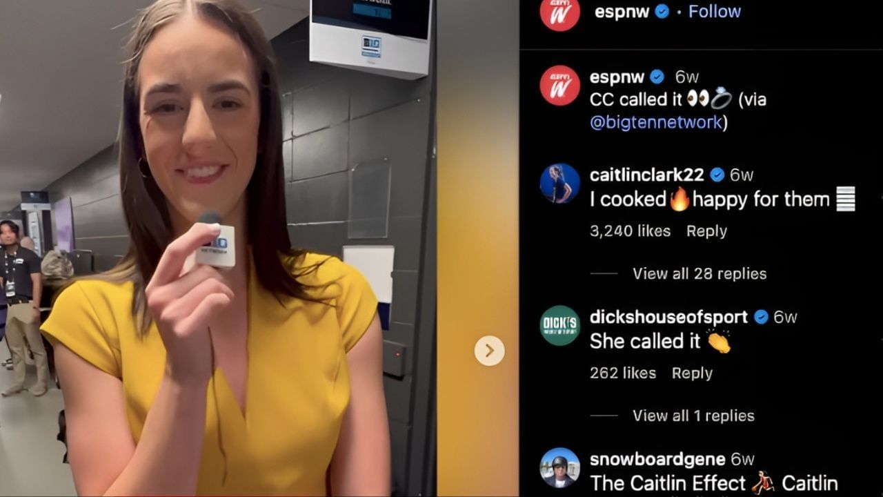 Caitlin Clark&#039;s comment