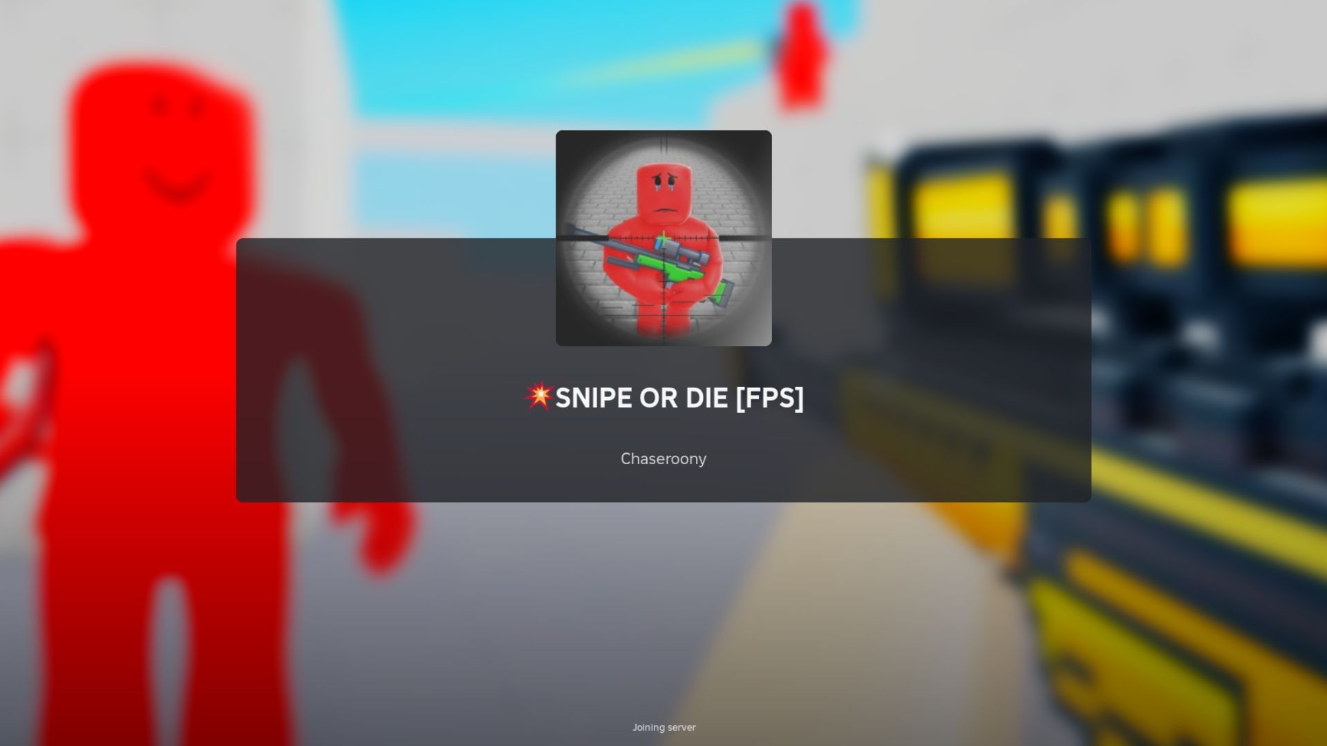 Players will have to unlock all guns in this game (Image via Roblox)