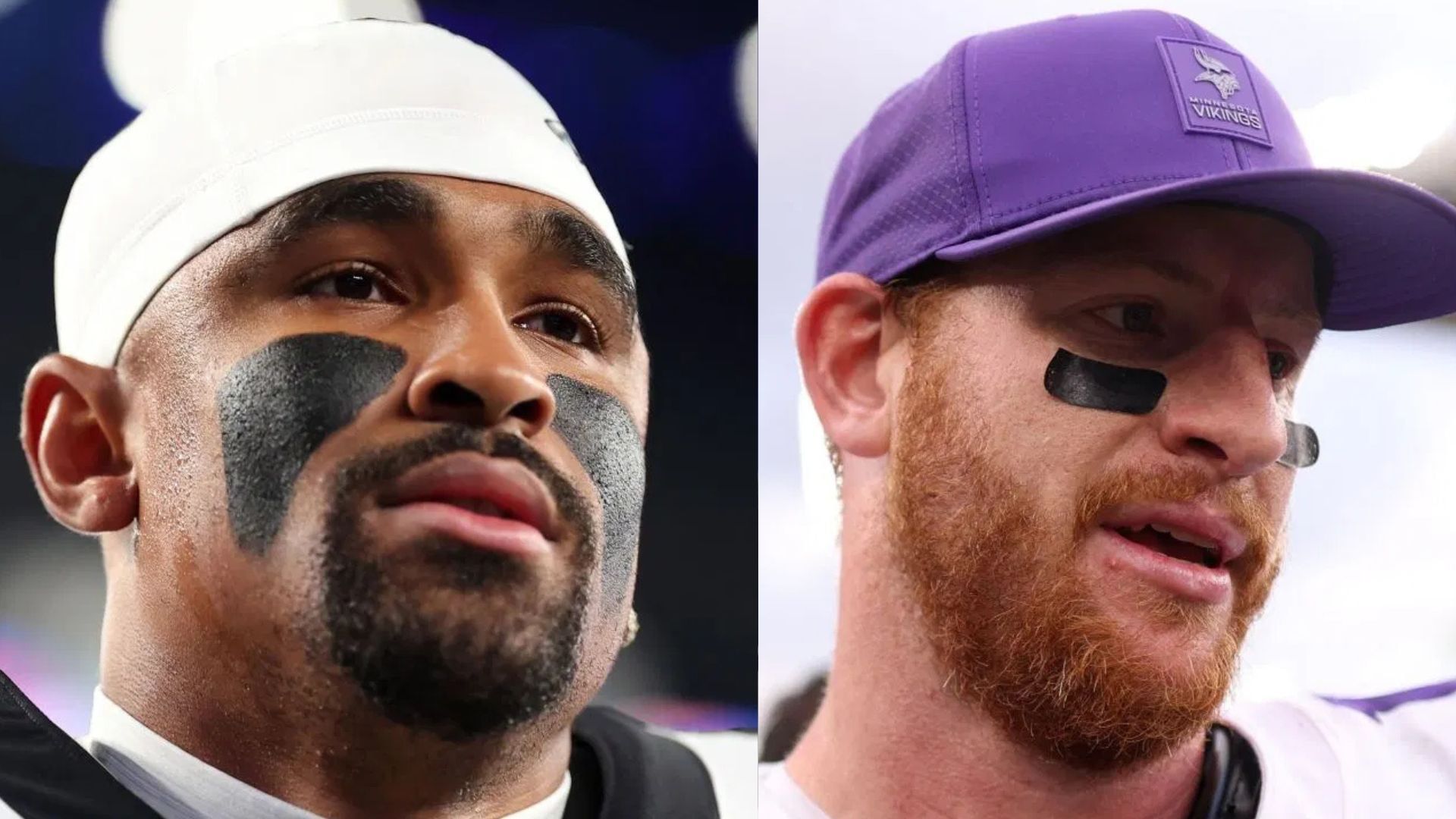 &quot;I was always a pure student&quot;: Jalen Hurts reveals his true feelings about Carson Wentz as his mentor ahead of Vikings vs Eagles - Source: Getty