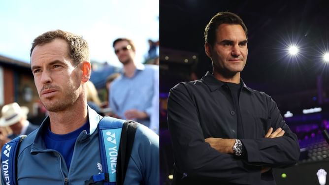 "You would've been some player" - Andy Murray takes cheeky jab at Roger Federer's tennis skills after Swiss lights up Shanghai Masters