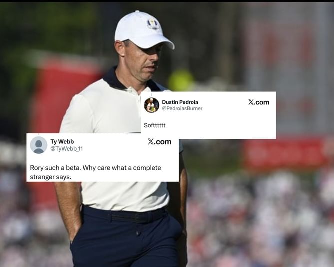 "Rory McIlroy is such a beta," "Softttt" - Fans react to PGA’s reported apology to 5x major champ after Ryder Cup controversy