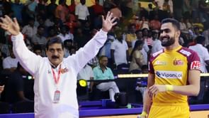 Telugu Titans' Head Coach gets emotional, in tears after securing Qualifier 2 spot in Pro Kabaddi 2025 [Watch]