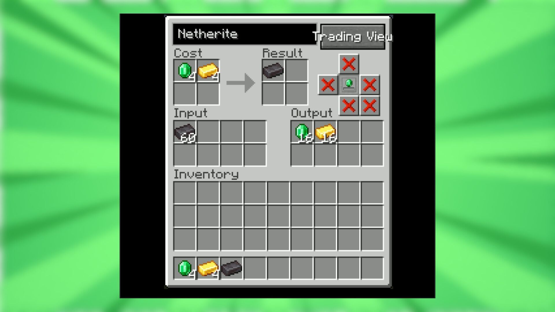 Tom&#039;s Trading Network is a simple trading Minecraft mod (Image via Modrinth)