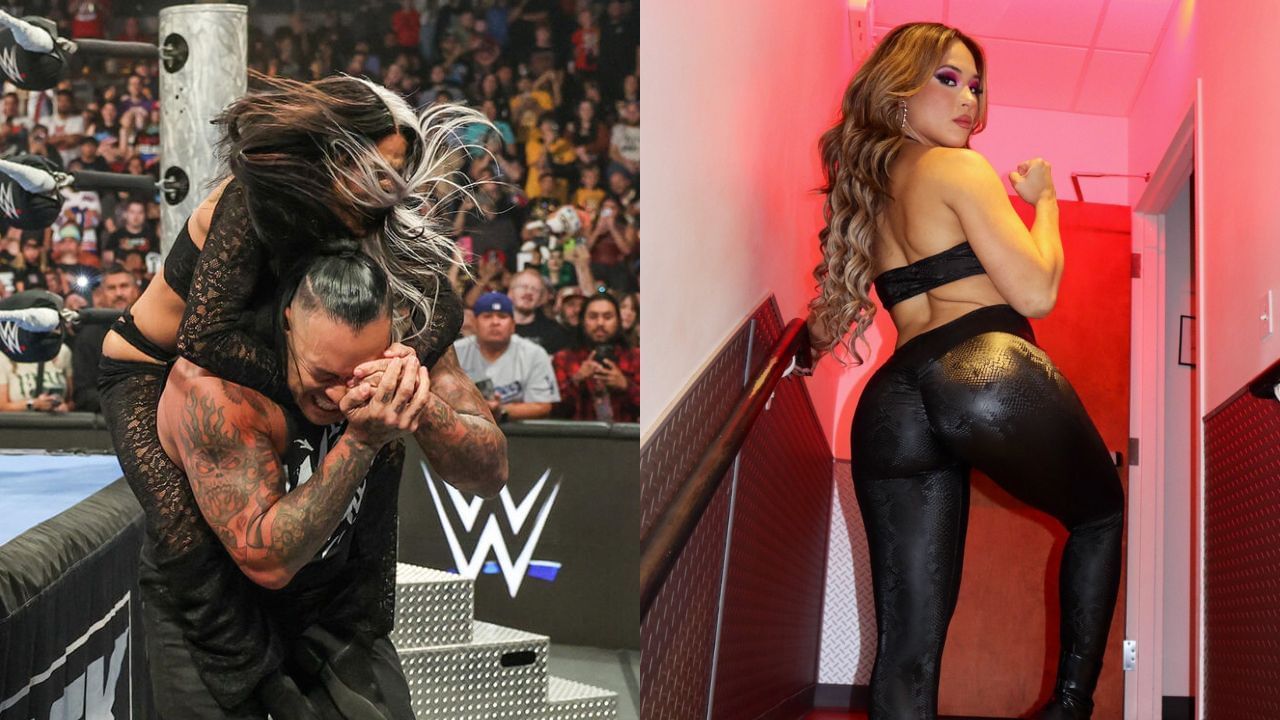 Damian Priest is former WWE World Heavyweight Champion! (Credits: WWE.Com &amp; Lola Vice