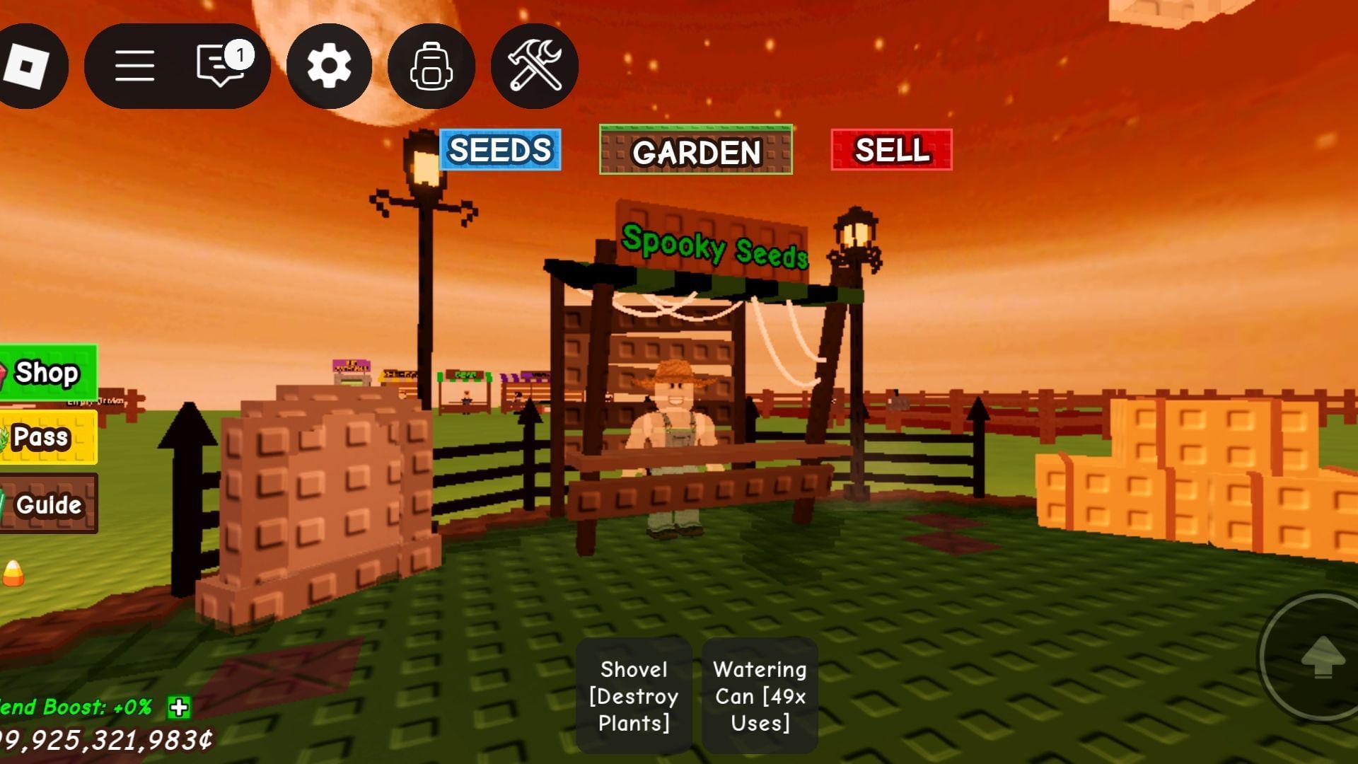 Spooky Seed Shop (Image via Roblox)