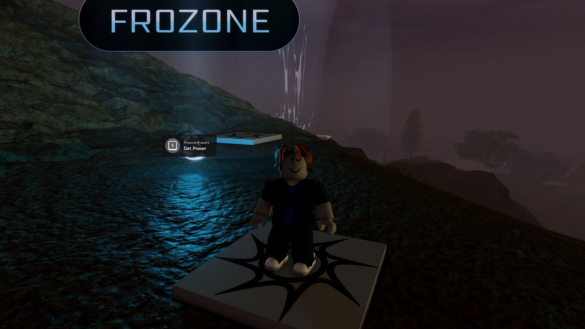 You can get unique powers such as Frozone&#039;s ice abilities (Image via Roblox)