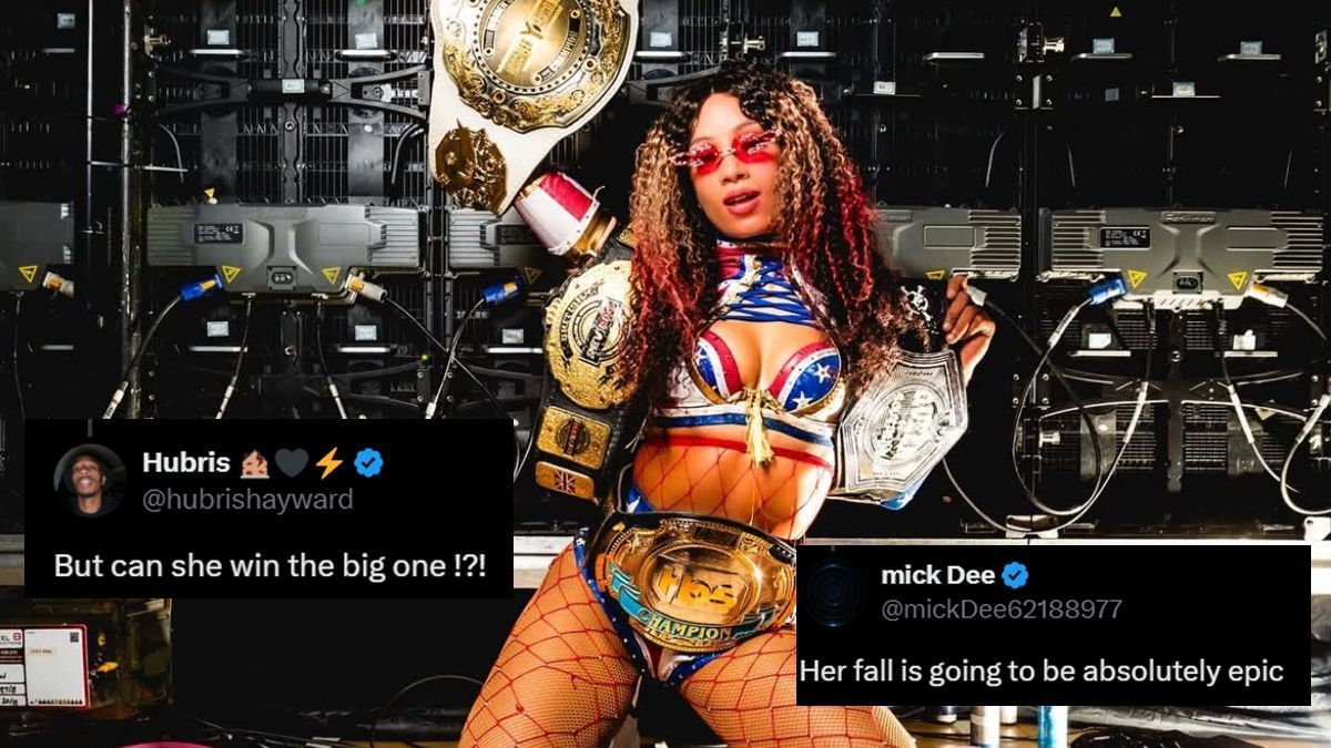 Fans react to Mercedes Mone