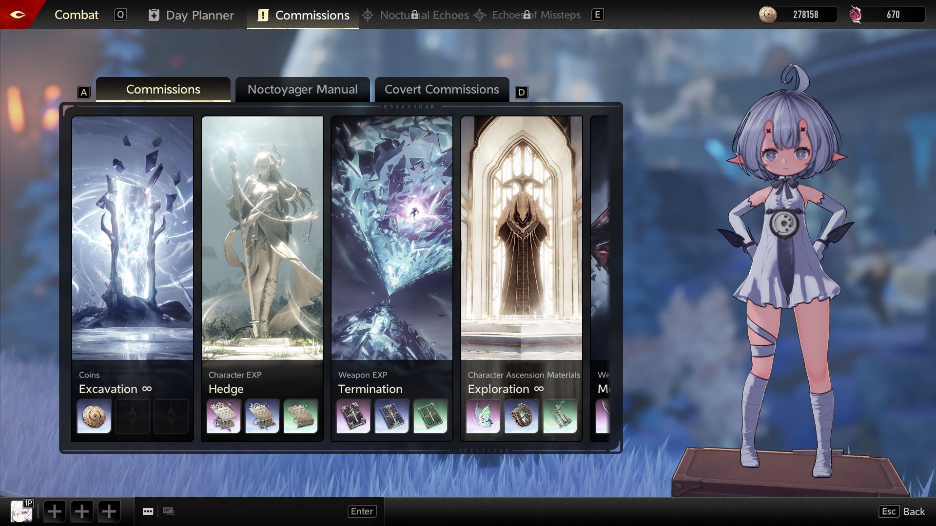 Unlock Commissions by increasing Trial Level (Image via Pan Studio)