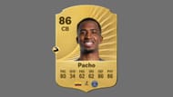 William Pacho has some great defensive stats (Image via EA Sports)