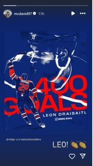 via Instagram /@mcdavid97