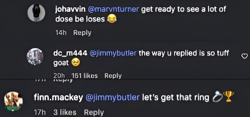 Fans react to Jimmy Butler&#039;s comment