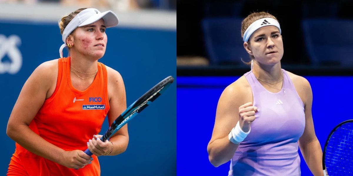 Sofia Kenin and Karolina Muchova
